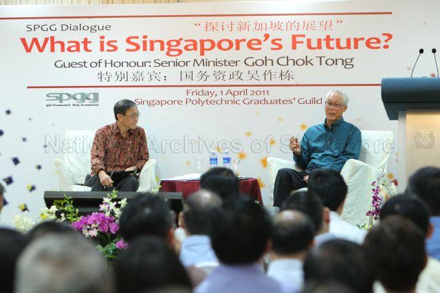 Taken at: SPGG Dialogue â€œWhat is Singaporeâ€™s Future?â€
