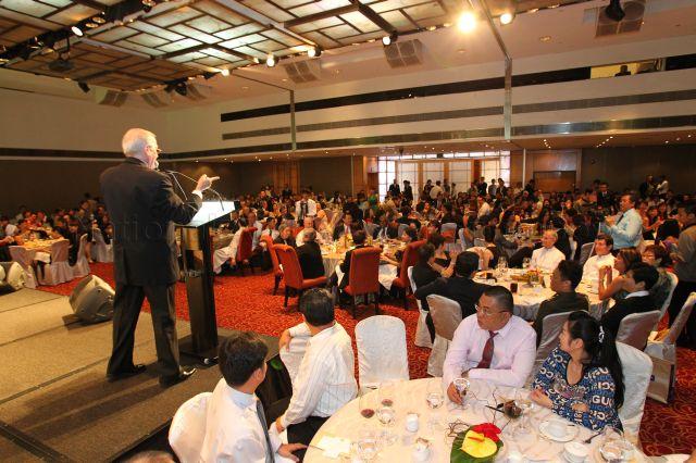 Boys' Town gala charity dinner at Marriott Hotel in Orchard Road, a fundraising event for Boys' Town New Building Fund
