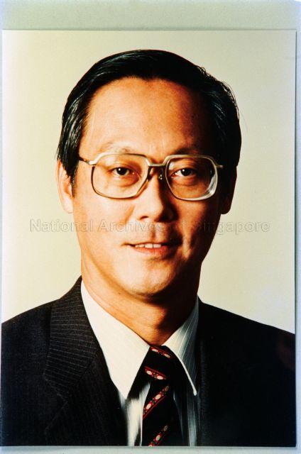 Portrait of Goh Chok Tong.