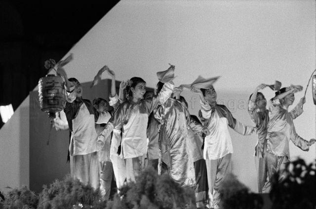 Opening of Hong Lim Park - Performance on stage