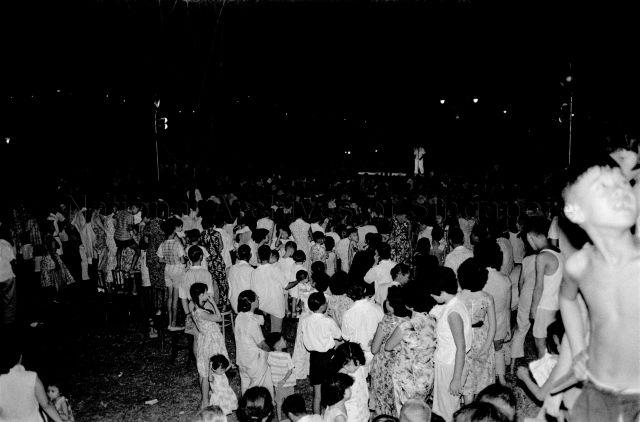Opening of Duxton Plain Park - Spectators attending the opening
