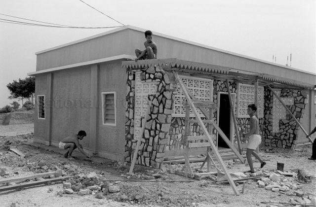 Visit to Pulau Senang - Detainees at work