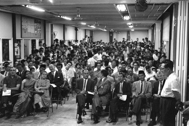 Residents Get-Together session at Queenstown Community Centre - Guests and residents at the community centre