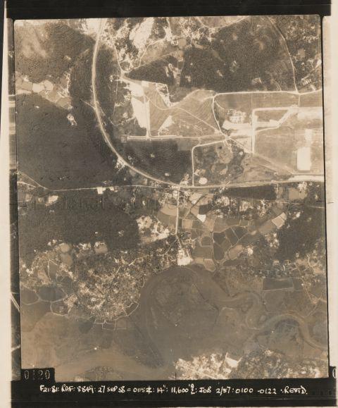 Aerial view of Paya Lebar Airport, Singapore