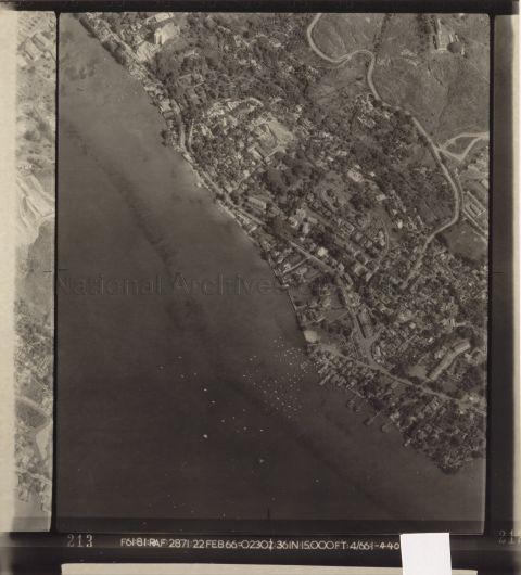 Aerial view of Pasir Panjang Road, South Buona Vista Road (curvy road) and Haw Par Villa, Singapore