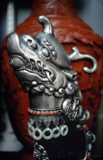 Head of a mystical creature