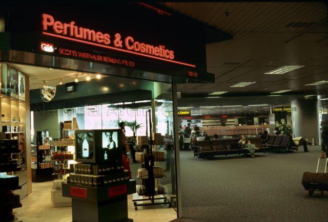 Duty free shop at Changi Airport
