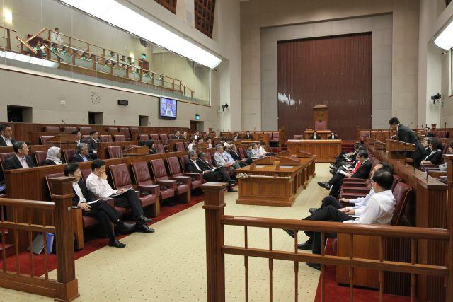 Taken at: Election of Madam Halimah Yacob as Singapore’s 9th Speaker of Parliament at the Parliament House Pictured: Speaker of Parliament Madam Halimah Yacob, Prime Minister Lee Hsien Loong, Deputy Prime Minister and Minister for Finance Tharman Shanmugaratnam, Minister for Law and Foreign Affairs K Shanmugam, Minister for Defence Dr Ng Eng Hen, Minister for Communications and Information and Minister-in-charge of Muslim Affairs Dr Yaacob Ibrahim, Minister for National Development Khaw Boon Wan, Minister for Health Gan Kim Yong, Minister for Transport Lui Tuck Yew, Acting Minister for Culture, Community and Youth and Senior Minister of State for Communications and Information Lawrence Wong and Acting Minister for Community Development, Youth and Sports and Senior Minister of State for Defence Chan Chun Sing