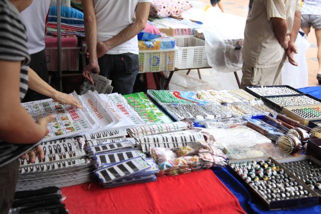 A stall at Block 341 Ang Mo Kio Avenue 1 wet market. Picture was taken during Prime Minister Lee Hsien Loong's visit to food centre and wet market at Block 341 Ang Mo Kio Avenue 1. During his walkabout, the Prime Minister also distributed hongbao and food packages to residents and attended the opening of a seniors activity centre at Block 469 Ang Mo Mio Avenue 10.