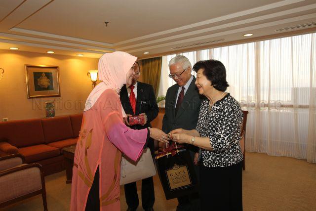 Kay Roserina Mohd Kassim, wife of Minister in the Prime