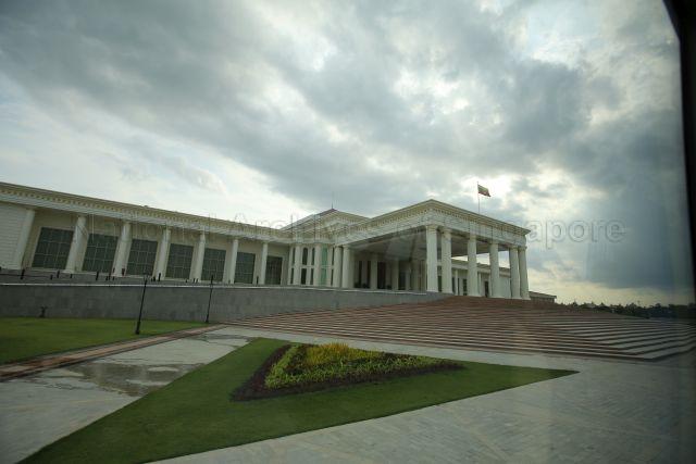 View of Presidential Palace at Nay Pyi Taw, Myanmar