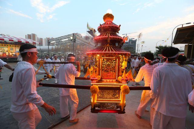 Taken at: Sending-off ritual of the Nine Emperor Gods Festival at Leong Nam Temple, 70 Sengkang West Avenue #01-01 Singapore 797651