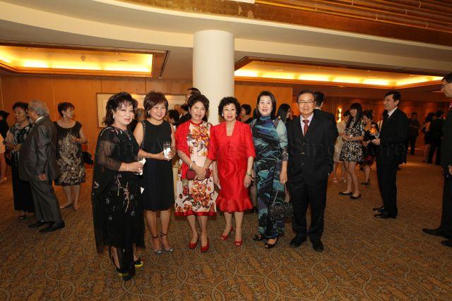 Taken at: Singapore Chinese Orchestra (SCO) Fundraising Gala Dinner and Concert 2014 – Our Music Our Passion! at The Ritz-Carlton, Millenia Singapore Pictured: Madam Tan Choo Leng, wife of Emeritus Senior Minister Goh Chok Tong