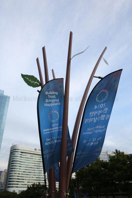 Taken at: Media Wrap-Up at Westin Chosun Hotel in Busan at the end of Prime Minister Lee Hsien Loong's visit to the Republic of Korea (ROK) in attendance of the ASEAN-ROK Commemorative Summit from 10 to 12 December 2014