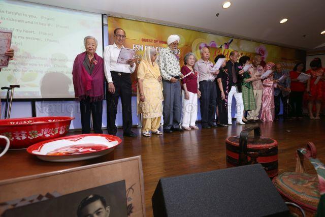 Taken at: Golden Jubilee Love 50 event at Qian Xi (Paya Lebar) Restaurant