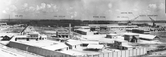 Singapore Naval Base - C.E. in C. Pounds & Workshops