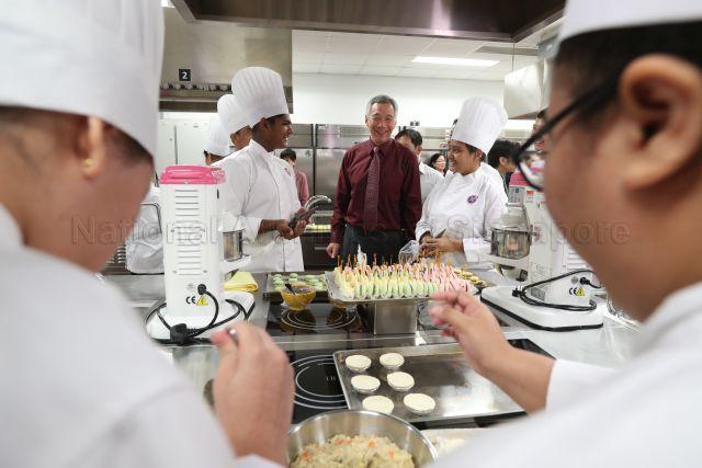 Taken at: The official opening of NorthLight School Pictured: Guest-of-honour Prime Minister Lee Hsien Loong