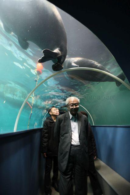 Taken at: Visit to the Polaria Museum in Tromso during President Tony Tan Keng Yam's state visit to the Kingdom of Norway (9th to 14th October 2016) Pictured: President Tony Tan Keng Yam