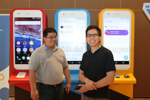 Taken at: Launch of the Google Asia Pacific office at Mapletree Business City