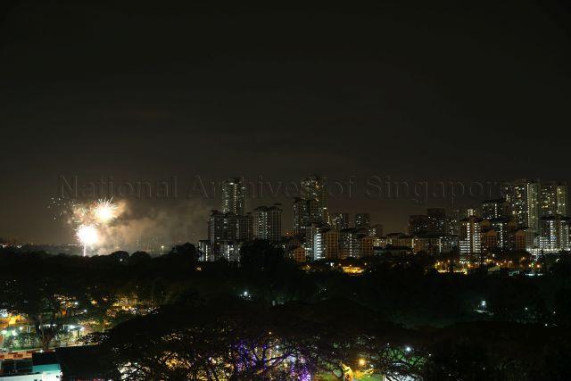 Taken at: The fireworks display at the Teck Ghee 2017 New Year Couuntdown