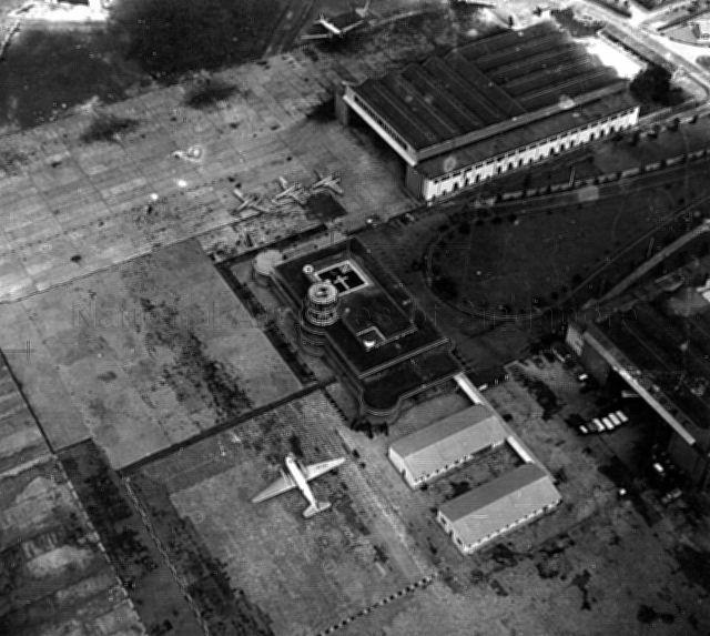 Aerial view of Kallang Airport, Singapore