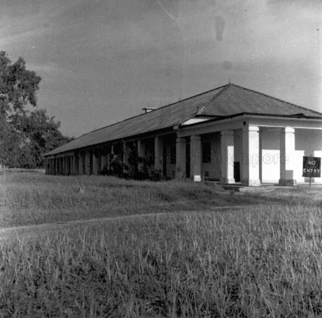 Photograph of the armoury building.