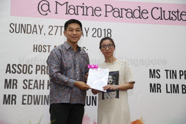 Taken at: Marine Parade Cluster (Marine Parade GRC, Macpherson and Mountbatten SMC) Harmony Iftar 2018 at Kampong Ubi Community Centre (CC)  Pictured: Speaker of Parliament Tan Chuan-Jin