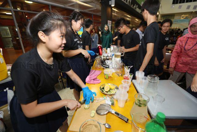 Taken at: Youth Day Celebration at Kuo Chuan Presbyterian Secondary School (KCPSS) &nbsp;Pictured: President Halimah Yacob