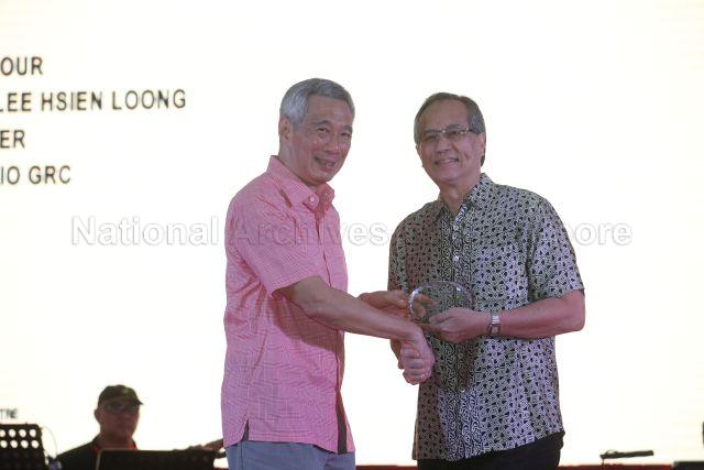 Taken at: Ang Mo Kio Community Centre Active Ageing Dinner at Ang Mo Kio Community Centre Pictured: Prime Minister Lee Hsien Loong