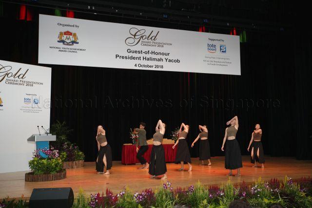 Taken at: National Youth Achievement Award (NYAA) 18th Gold Award ceremony 2018 at the Singapore Polytechnic Convention Centre