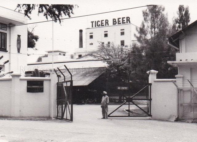 Main entrance of Tiger Beer Brewery