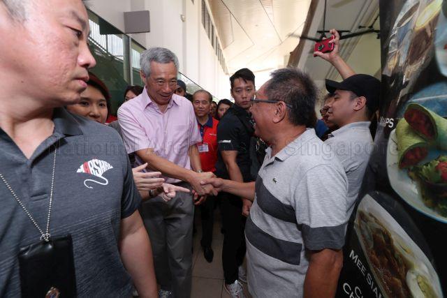 Taken at: Grand Opening of Hillview Community Club at Hillview Rise Pictured: Guest-of-Honour Prime Minister Lee Hsien Loong