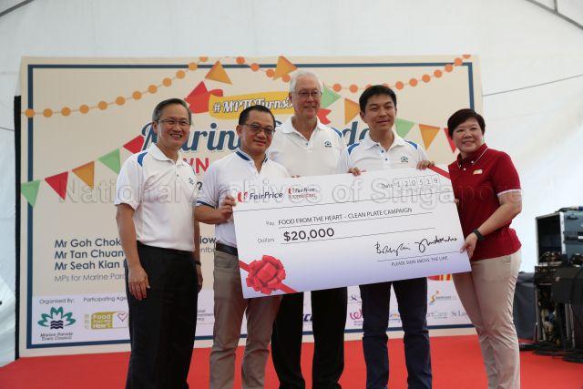 Taken at: Marine Parade Town Carnival 2019 hosted by Emeritus Senior Minister Goh Chok Tong, Seah Kian Peng, Tan Chuan-Jin and Lim Biow Chuan at Marine Drive and Marine Parade Central Pictured: Emeritus Senior Minister Goh Chok Tong, Member of Parliament for Marine Parade GRC Seah Kian Peng, Speaker of Parliament Tan Chuan-Jin and Deputy Speaker of Parliament and MP for Mountbatten SMC Lim Biow Chuan