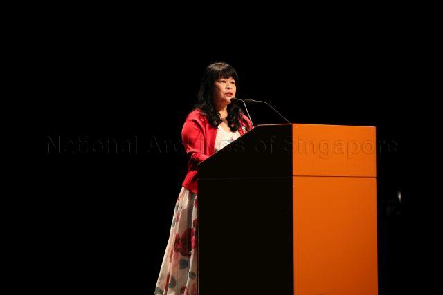 Taken at: Opening Ceremony of the Pre-University Seminar 2019 themed "Singapore 4.0: What Next?" at University Cultural Centre, National University of Singapore Pictured: Principal of Anglo-Chinese Junior College (ACJC) Dr Shirleen Chee