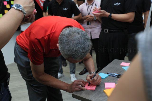 Taken at: Official Opening of imPAct@Hong Lim Green in Hong Lim Park Pictured: Guest-of-Honour Prime Minister Lee Hsien Loong