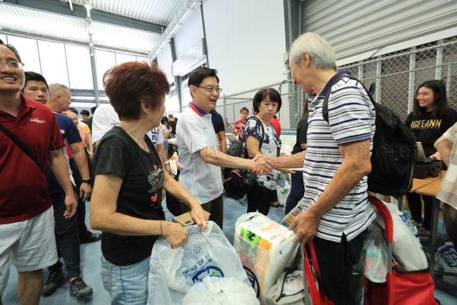 Taken at: Launch of Tampines Project 100=50 at Arena @ Our Tampines Hub (OTH) Pictured: Deputy Prime Minister and Minister for Finance Heng Swee Keat