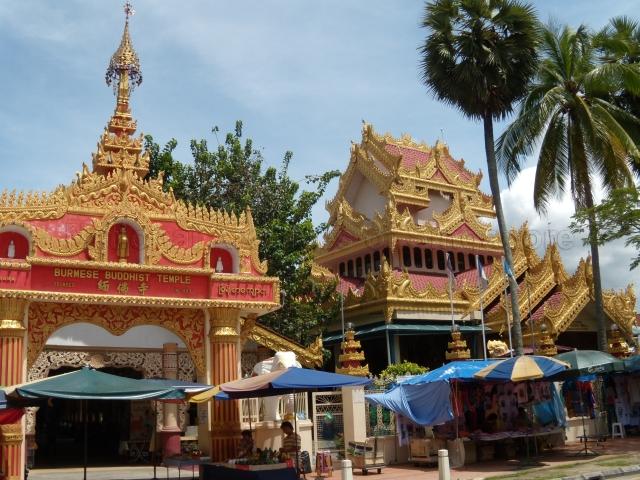 Dhammikarama Burmese Buddhist Temple in Georgetown, Penang