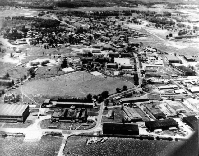 Aerial View of RAF Seletar Camp
