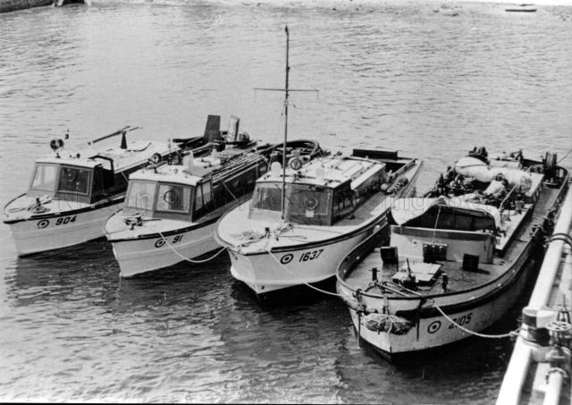 Marine Craft Section boats - ST 91, ST 1637, FT 904 and Refueller 2105