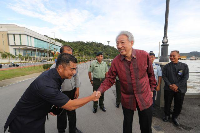 Taken at: Drive on Sultan Haji Omar Ali Saifuddien Bridge during SM Teo Chee Hean’s 3-day official visit to Brunei &nbsp;Pictured: Senior Minister Teo Chee Hean