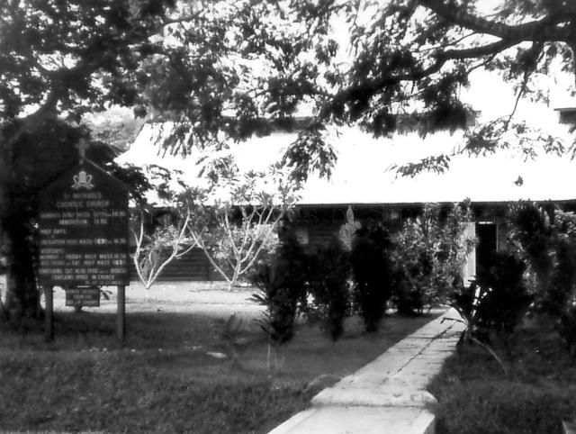 Photograph of St Michael's Catholic Church in Seletar