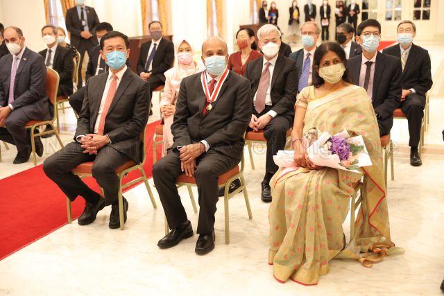 Taken at: Investiture ceremony of Honorary Citizen Award to