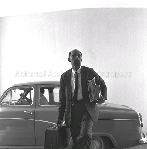 T T Rajah T T RAJAH (LEFT), A COUNSEL, ARRIVING AT THE INQUIRY