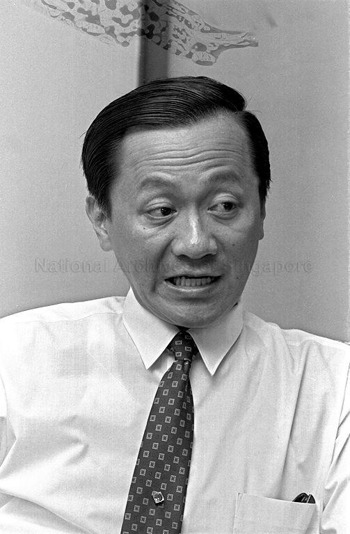 PROFESSOR LIM CHONG YAH, UNIVERSITY OF SINGAPORE'S DEAN OF