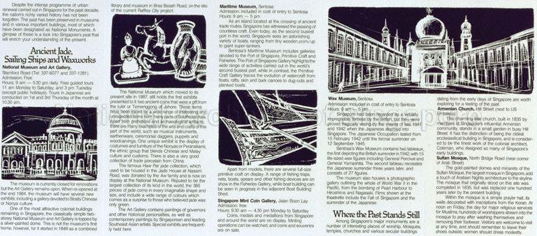 Corinthian column and ancient jade  : Singapore's museums and mounuments