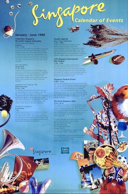 Singapore : Calendar of Events January - June 1998