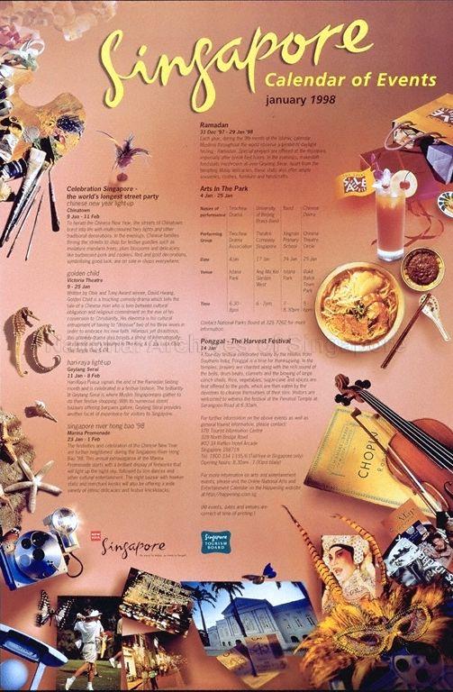Singapore : Calendar of Events January 1998