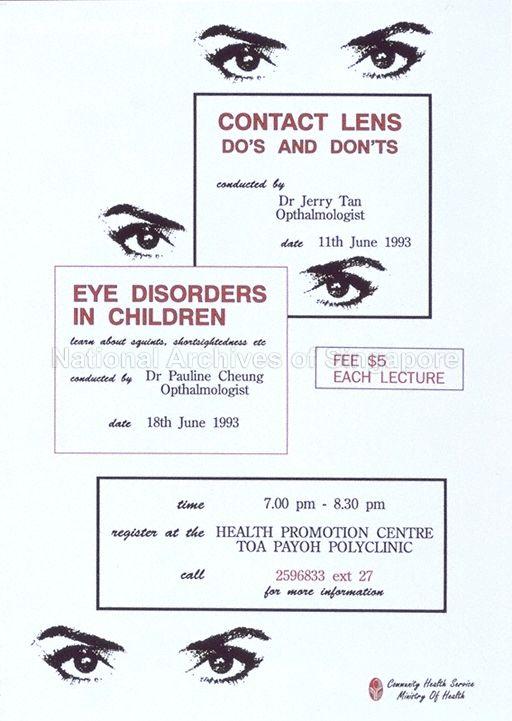 Contact lens do's and don'ts Eyes disorders in children