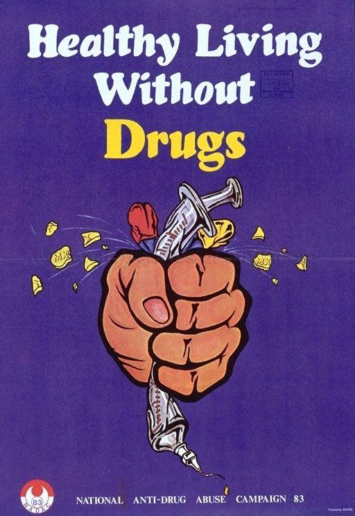 Healthy living without drugs : National Anti-Drug Abuse campaign '83