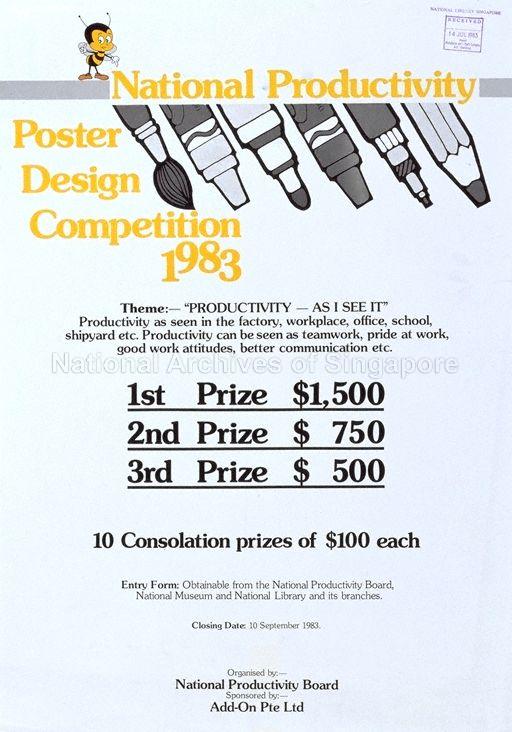 National productivity poster design competition  1983